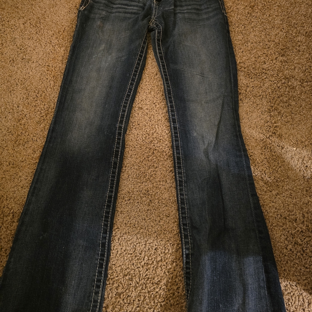 Maurices Dark Blue Boot Cut Jeans